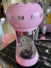 SMEG斯麦格 意大利复古意式咖啡机家用半自动 带蒸汽奶泡机 ECF01多色可选 浅蓝色 实拍图