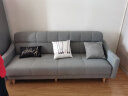 全友家居 现代北欧简约布艺沙发客厅三人位小户型可折叠沙发床102265 晒单实拍图