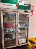 南凌（Nanling）冰柜展示柜商用立式风冷冷藏冰柜酒吧大容量冷柜酒水陈列饮料柜蛋糕蔬菜保鲜柜 LG-528W丨风冷无霜丨全铜管丨长1.02米 实拍图