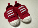 M1&M2童鞋女童帆布鞋男童室内鞋幼儿园室外小白鞋儿童鞋子女学步鞋398 红色 25 适合脚长15cm 实拍图