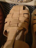 百丽罗马凉鞋女商场同款猪笼鞋厚底厚底凉鞋BK734BL3 棕色 35 实拍图