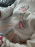 千宝莱儿童项链海洋之心项链女亚克力水晶宝石精美首饰品女节日礼物 爱心粉色礼盒装 实拍图