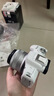 佳能（Canon）EOS R50 微单半画幅相机 r50小巧便携 Vlog拍摄直播相机 4K短视频  学生微单相机 白色套机+RF-S55-210【超远摄 双镜头】 套餐一【128G内存卡~抗震防雨包 实拍图