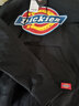 Dickies连帽卫衣男女同款纯棉大logo印花宽松休闲情侣装上衣DK007060 黑色 L 实拍图