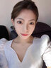 Qlady几何耳钉耳环女2025年新款气质高级感银针耳饰轻奢耳坠生日礼物 咖金色 实拍图