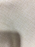 喜淘淘沙发布平纹布料亚麻面料加厚粗棉麻风纯色老粗布麻布抱枕手工diy 奶黄色 实拍图