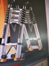 正优（UPERFECT） 伸缩梯多功能梯子家用工程铝合金折叠人字梯升降升缩直梯小楼梯 免安装+一体防滑】多功能1.7米 晒单实拍图