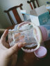 格林博士新生儿玻璃防胀气倒置奶瓶宽口径手柄吸管奶瓶婴幼儿宝宝奶瓶 粉色玻璃240ml（S奶嘴） 实拍图