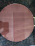 双枪（Suncha）红铁木家用圆形砧板菜板整木加厚切菜案板 铁木菜板￠34*3cm 实拍图