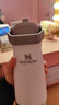 STANLEYstanley304不锈钢真空双层密封折叠吸管保温杯保冷保冰ins男女 白色650ml 实拍图