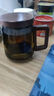 瓷牌茗茶具（cipaiming teaset）玻璃茶杯茶水分离带盖泡茶水杯个人办公室情侣喝茶杯子 烟灰《清灵》三件杯 实拍图