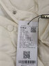 雅鹿2025冬季新款轻薄羽绒马甲女背心内胆保暖短款修身内穿贴身马夹 珍珠白 M 实拍图