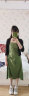 雪妃蓝琪（XUEFEILANQI）法式连衣裙新款2023夏季女装吊带裙子小个子高级感气质中长款套装 黑色开衫+绿色吊带裙 S 晒单实拍图