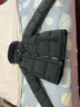 君羽户外羽绒服男加厚800蓬白鹅绒运动经典色保暖鹅绒服F52131 黑色-黑色 L （推荐136-150斤） 实拍图