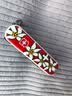 维氏（VICTORINOX）瑞士随身理容伴侣65mm迷你多功能折叠指甲钳正品瑞士军士刀 雪绒花 0.6463.840 实拍图