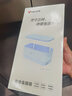 公牛（BULL）插排电线收纳插座大容量桌面usb插座遮挡电源线整理盒收纳电脑线隐藏插板带集线盒 1.5米 7插位GN-F2161 蓝色 实拍图