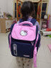 凯蒂猫KITTY小学生书包女童女生KT猫一二三到六年级女孩减负儿童韩版双肩包 93113-藏粉色 小号（建议身高105-130CM） 实拍图