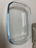 Ocuisine法国进口耐热玻璃长方形烤盘烤箱蒸鱼盘子微波炉钢化玻璃烤盘 28cm (1.6L)不带logo） 实拍图