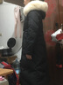鸭鸭羽绒服女中长款冬新款真狐狸毛领韩版派克时尚加厚保暖外套潮YL 黑色 L (165) 实拍图