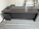 舒炫（SHUXUAN）老板桌总裁办公桌简约现代经理主管办公桌椅组合大班台办公家具 2.0米老板桌+侧柜 实拍图