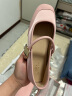 他她（TATA）新中式平底玛丽珍鞋软底芭蕾舞鞋24春商场同款XCK01AQ4 粉色 38 晒单实拍图