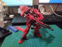 万代（BANDAI） 高达拼插拼装模型 HG 1/144 铁血的奥尔芬斯敢达 020红月钢 5055464 实拍图