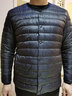 CARBINEER轻薄羽绒服男短款圆领内穿保暖修身内胆新品轻薄款 黑色 XXL 实拍图