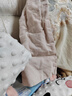 童泰婴儿衣服新生儿连体衣秋冬季夹棉保暖宝宝衣服纯棉蝴蝶哈衣2件装 蓝色小熊 66cm 实拍图