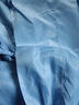 沃巴伦防尘防静电连帽分体服洁净服男无尘工作服分体车间喷漆服透气工装 蓝色连帽分体静电服 XL建议体重120-140斤 实拍图