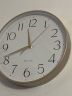 BBA挂钟 家用钟表客厅电子时钟挂墙2024款石英表 30cm金框 晒单实拍图