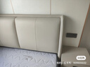 沐眠轻奢皮艺双人床现代简约卧室新款皮床C-F01 1.5垫柜1【10CM】 实拍图
