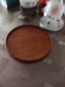 唐宗筷 茶托盘 木质茶盘 水杯托盘 木盘子 棕色 30cmC6321 实拍图