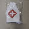 者也连肩袖章定制-双层加厚反光字+logo 默认发红色 48*27CM 棉斜纹布料 实拍图
