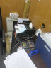 办公桌收纳架宿舍桌面置物架收纳盒办公用品文件架资料书架抽纸储物盒 JB07亮黑色(带抽纸盒+送手机架) 实拍图