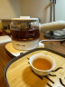 小熊（Bear）煮茶器 煮茶壶养生壶便携式烧水壶家用蒸茶器0.5L创意收纳旅行花茶壶 ZCQ-A05S1 配茶盘茶杯 实拍图