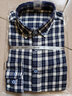 意宾秋季新男装全棉法兰绒磨毛格子长袖衬衫时尚休闲纯棉青中年衬衣男 T0C01043 常规 39 （120-130斤左右） 实拍图