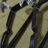 宣室堂衣架 加粗无痕晾衣架 阳台衣服架子 衣挂防滑衣撑 黑色40g-【50支】店长推荐 实拍图