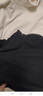 真维斯（JEANSWEST）长袖t恤打底衫女装秋冬季新款双面绒上衣服立领保暖衣纯色内搭女 白色 纯色 M 实拍图