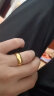 卡地金黄金戒指 光面戒指天元光面戒指男女款 实心款 10.60克 宽约5.5毫米 晒单实拍图