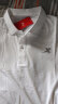 特步短袖T恤男装新款透气耐磨t恤翻领polo衫速干冰丝感休闲运动服上衣 白色(翻领) XL/180 实拍图