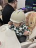 贝易（BeiE）儿童头盔护具男女宝玩具平衡车安全帽婴儿通用1-6岁防护套装 【皇室mini云母灰】头围可调节 实拍图
