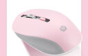 惠普（HP） S1000无线微声鼠标 台式电脑办公笔记本通用家用便携无线鼠标 DPI可调 粉色 实拍图