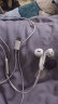 SevenLoveType-c耳机有线typec入耳式适用于小米13/12/11/10红米k50荣耀80/70/60p50proP40nova10/9游戏k歌 音乐游戏语音通话耳麦【白色】 实拍图