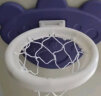 澳乐（AOLE-HW）儿童篮球架墙挂免打孔玩具儿童悬挂式扣篮球框室内家用儿童礼物 紫色宇宙篮球架（送球+打气筒） 实拍图
