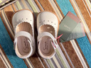斯纳菲童鞋春秋儿童皮鞋女童镂空公主鞋宝宝简约舒适软底鞋奶油白29 实拍图