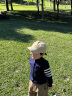 贝娜茜儿童帽子春秋季男女宝宝遮阳帽防晒鸭舌帽宝宝薄款小孩棒球帽速干 A-卡其 2-12岁（49-55.5CM） 晒单实拍图