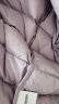 鸭鸭（YAYA）轻薄羽绒服女2023年秋冬季新款新国标休闲连帽保暖轻便韩版外套 浅紫色 3XL 晒单实拍图