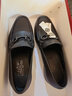 Ferragamo 菲拉格慕  男士CROWN系列牛皮商务正装皮鞋 黑色02A879 0688525 41.5 /7.5码 实拍图