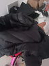 鸭鸭（YAYA）冬装轻薄款羽绒服男士立领时尚防寒短款羽绒轻便外套KX 黑色 3XL 实拍图
