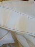 赫伊莎 棉麻风窗帘窗纱成品 加厚保暖纯色亚麻白纱帘 白色 挂钩款-3.0宽x2.5高-1片装 实拍图